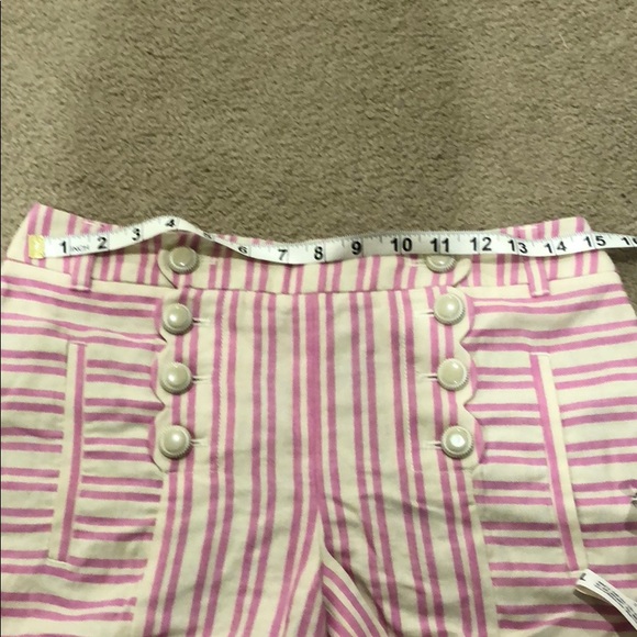 Pink and white striped sailor shorts - Picture 5 of 7
